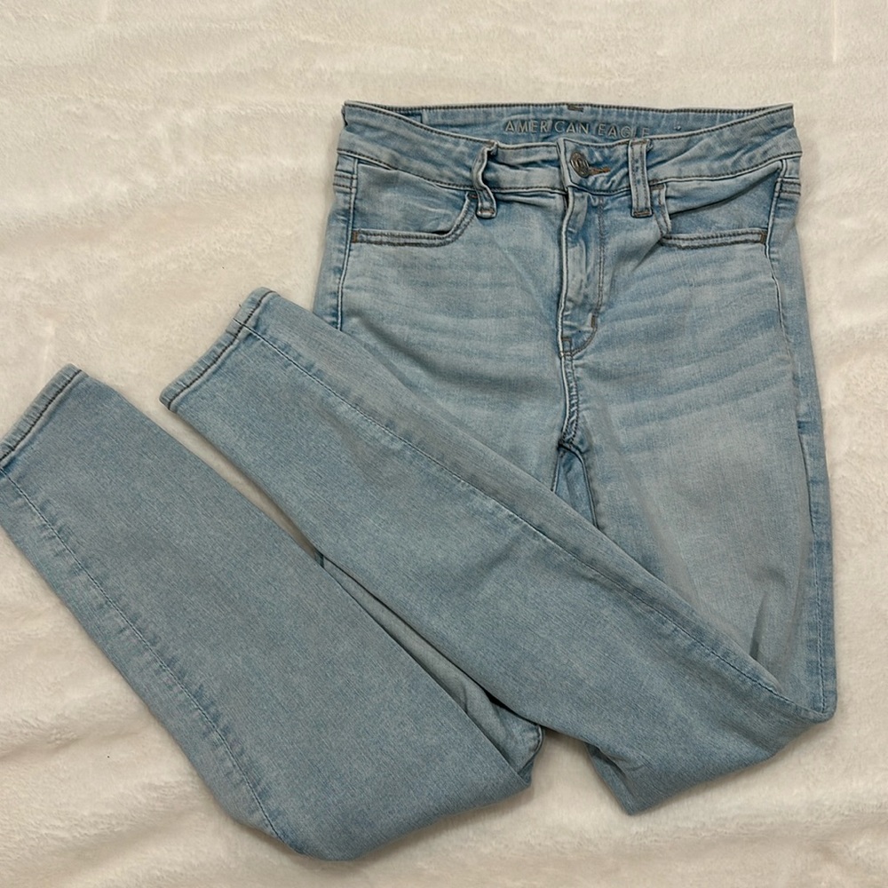 American eagle next level stretch skinny jeans